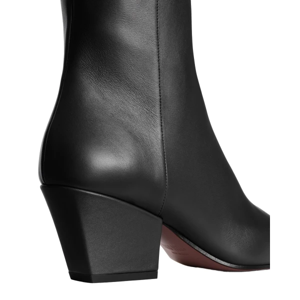 Jane 60 Ankle Boots in Black Leather PX1194XVT0C - Image 4