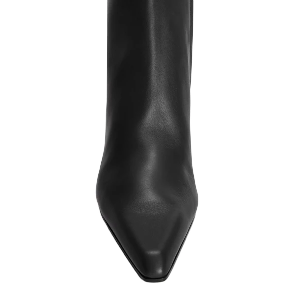Jane 60 Ankle Boots in Black Leather PX1194XVT0C - Image 5