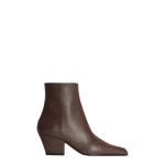 Paris Texas Jane 60 Ankle Boots in Ebano Leather