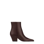 Paris Texas Jane 60 Ankle Boots in Mocha Leather