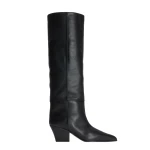 Paris Texas Jane 60 Boots in Black Leather