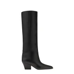 Paris Texas Jane 60 Boots in Black Nappa Leather