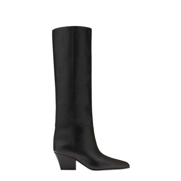 Paris Texas Jane 60 Boots in Black Nappa Leather