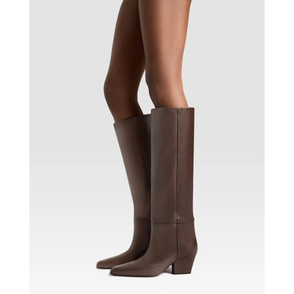 Jane 60 Boots in Ebano Leather - Image 6