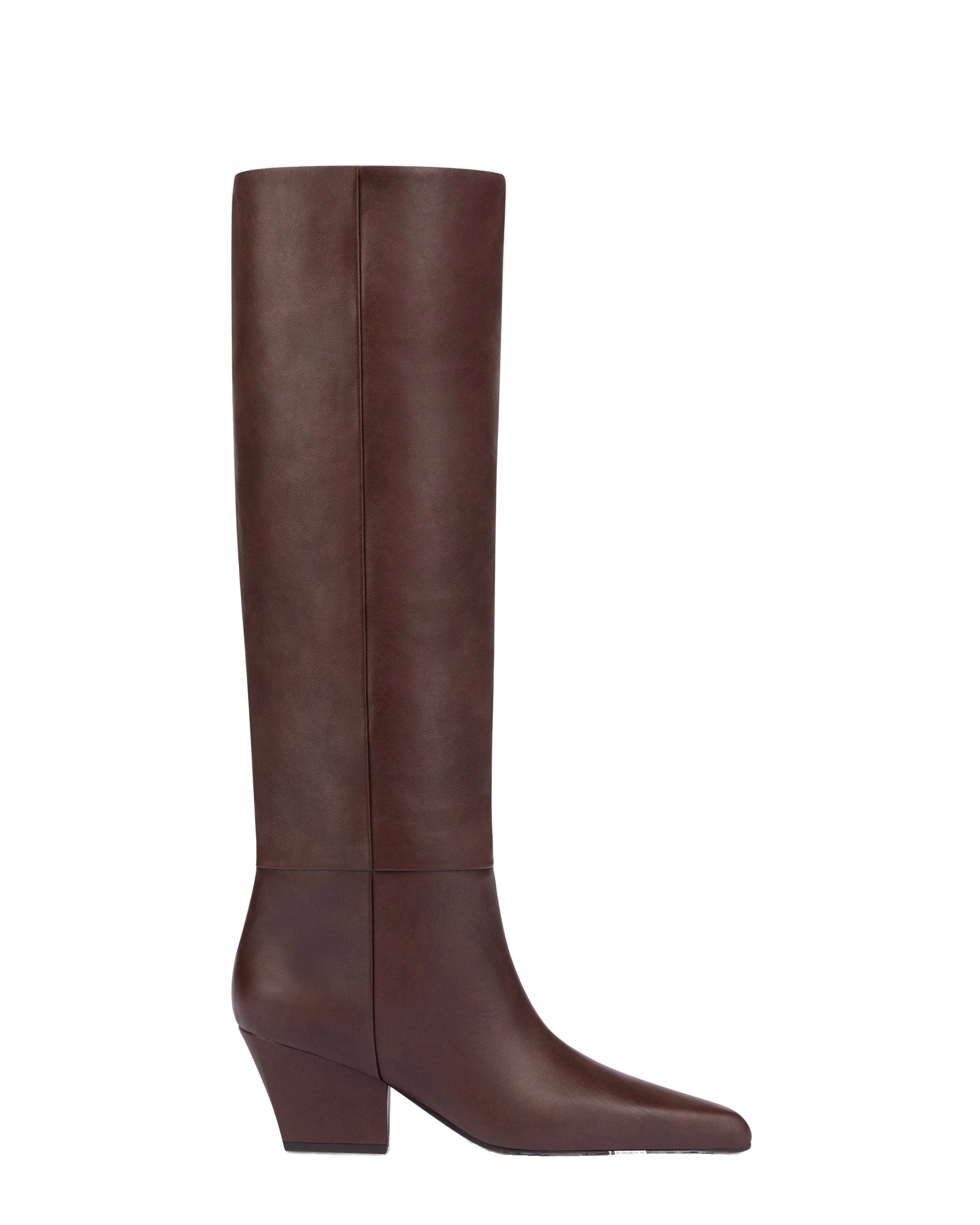 Paris Texas Jane 60 Boots in Mocha | Luxury Shoes Paris Texas Jane 60 Boots in Mocha Leather