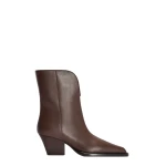 Paris Texas Jane 60 Mid-Calf Boots in Ebano Leather