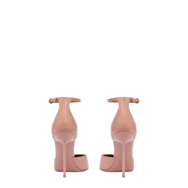 Lidia 105 Ankle-Strap Pumps in Texas Rose Patent Leather - Image 4
