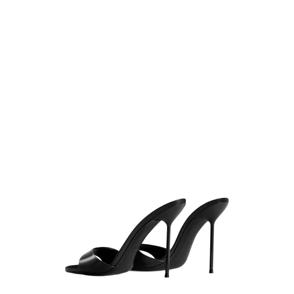 Lidia 105 Mules in Black Patent Leather - Image 3