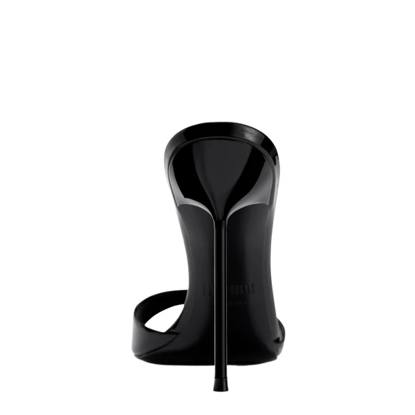Lidia 105 Mules in Black Patent Leather - Image 4