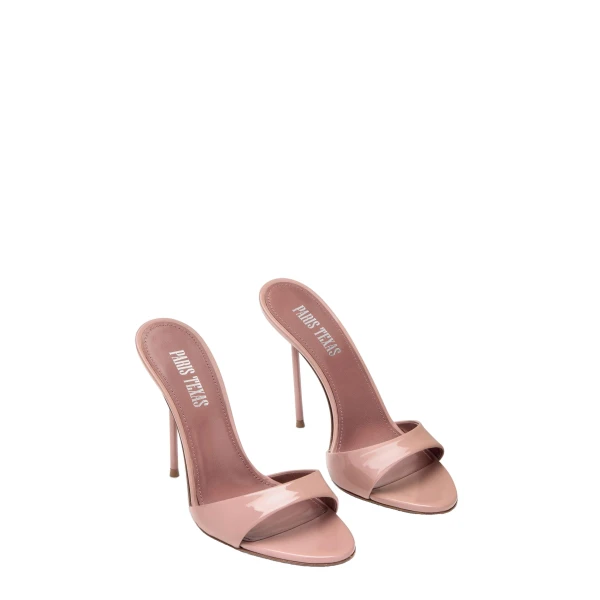 Lidia 105 Mules in Texas Rose Patent Leather - Image 2