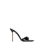 Paris Texas Lidia 105 Mules in Tortoise Printed Patent Leather