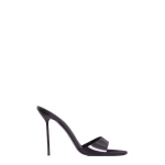 Paris Texas Lidia 105 Mules in Violet Black Patent Leather