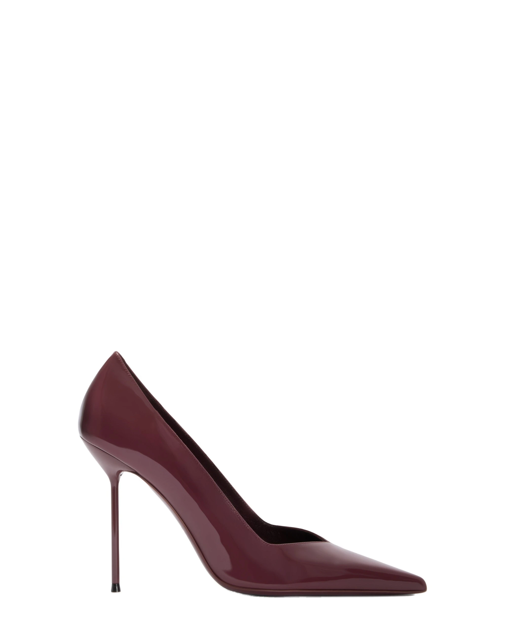 Paris Texas Lidia 105 Pumps in Amarena | Luxury Shoes Paris Texas Lidia 105 Pumps in Amarena Patent Leather