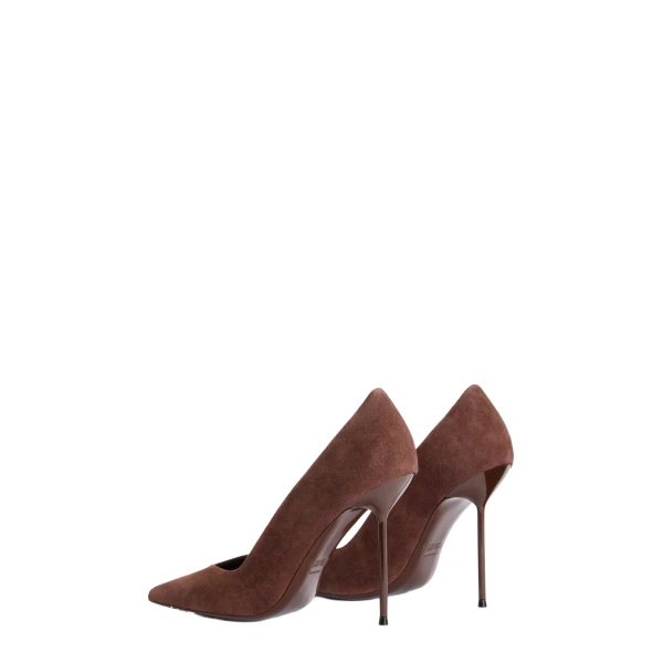 Lidia 105 Pumps in Borgogna Suede - Image 3