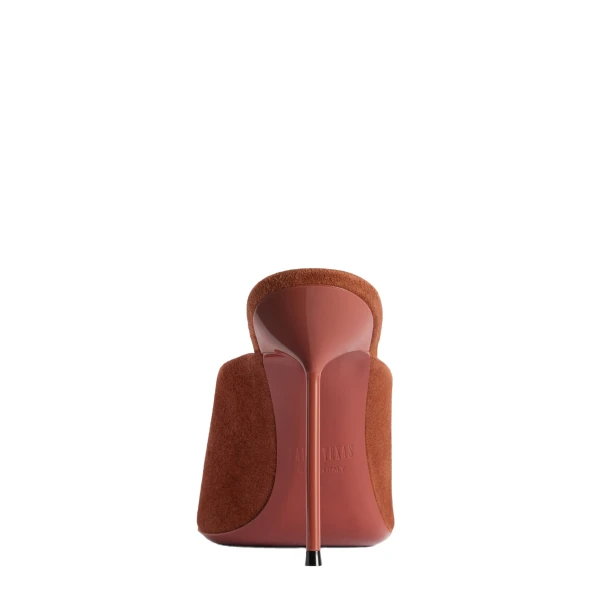 Lidia 105 Sabots in Desert Rose Suede - Image 4
