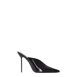 Paris Texas Lidia 105 Sabots in Violet Black Patent Leather