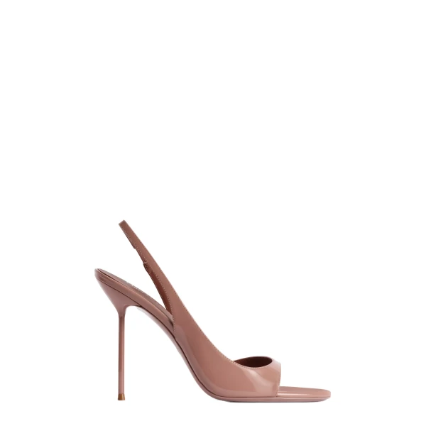 Lidia 105 Slingback Sandals in Texas Rose Patent Leather