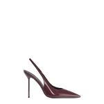 Paris Texas Lidia 105 Slingbacks in Amarena Patent Leather