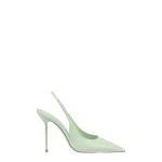 Paris Texas Lidia 105 Slingbacks in Celadon Patent Leather