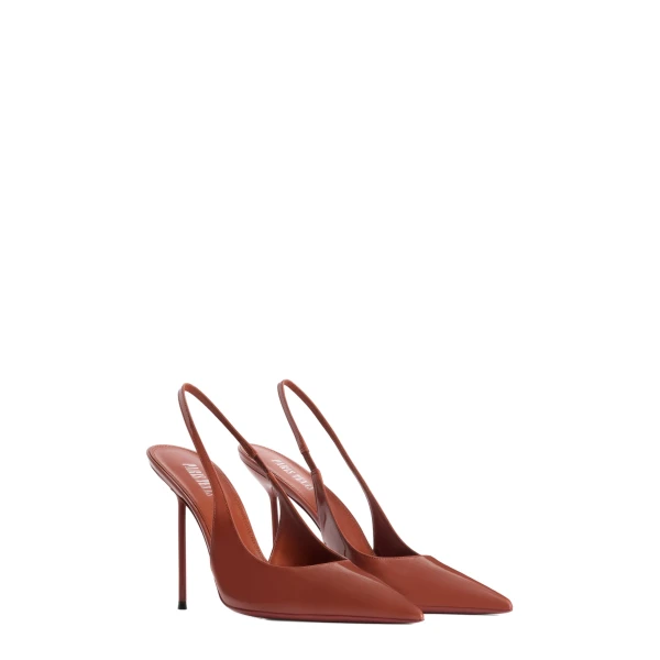 Lidia 105 Slingbacks in Desert Rose Patent Leather - Image 2