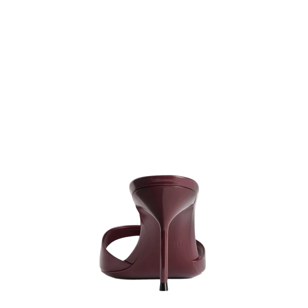Lidia 70 Mules in Amarena Patent Leather - Image 4