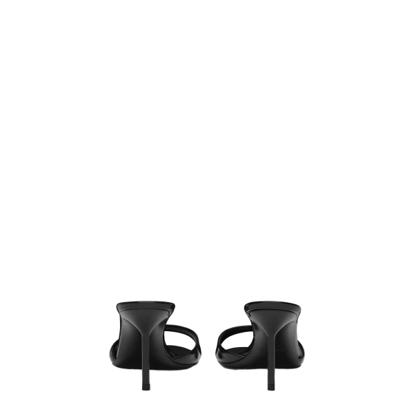 Lidia 70 Mules in Black Patent Leather - Image 4