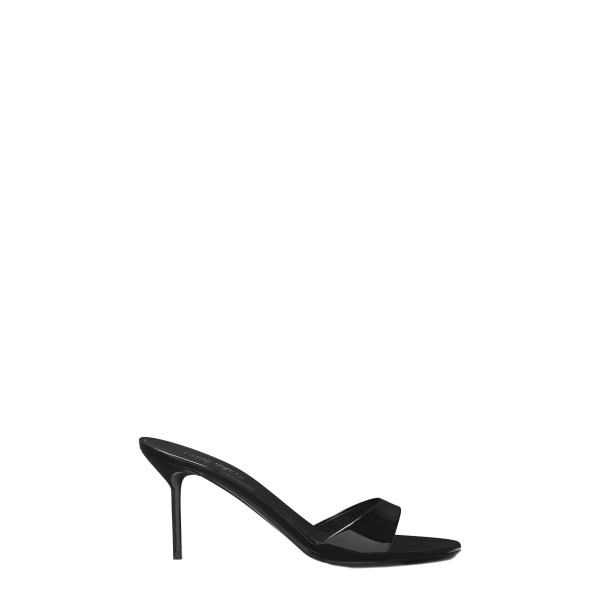 Paris Texas Lidia 70 Mules in Black Patent Leather