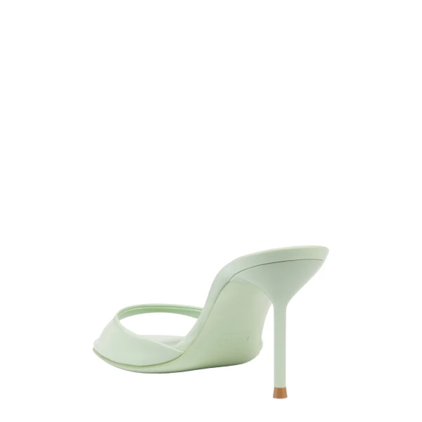 Lidia 70 Mules in Celadon Patent Leather - Image 5