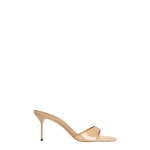Paris Texas Lidia 70 Mules in Honey Patent Leather