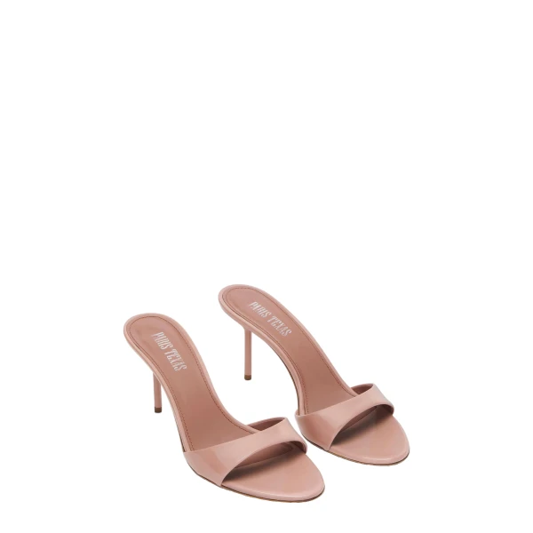 Lidia 70 Mules in Texas Rose Patent Leather - Image 2