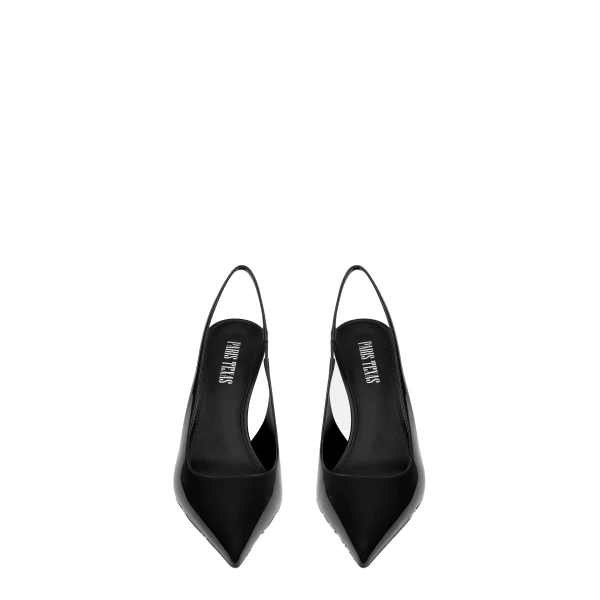 Lidia 70 Slingbacks in Black Patent Leather PX1635XVN01 - Image 3