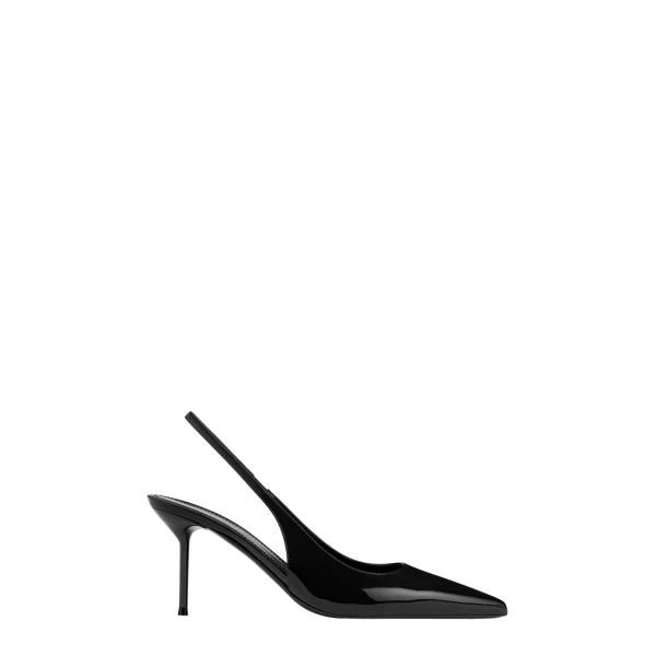 Paris Texas Lidia 70 Slingbacks in Black Patent Leather PX1635XVN01