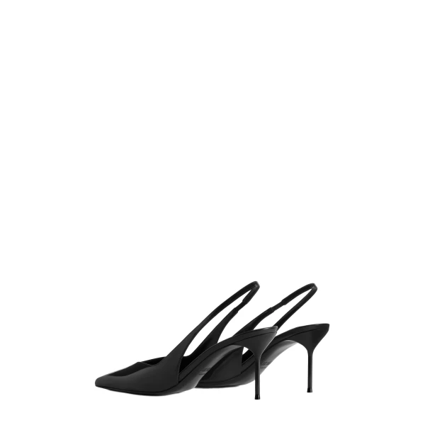 Lidia 70 Slingbacks in Black Patent Leather PX2009XVN01 - Image 3