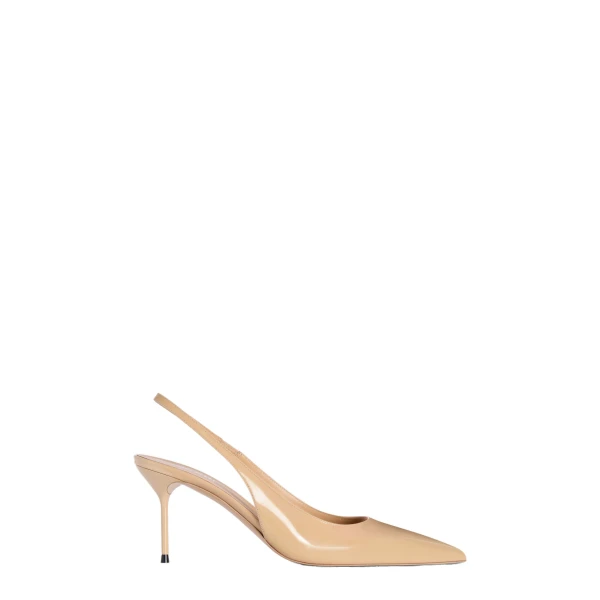 Paris Texas Lidia 70 Slingbacks in Honey Patent Leather