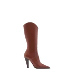 Paris Texas Nadia 105 Boots in Brown Leather