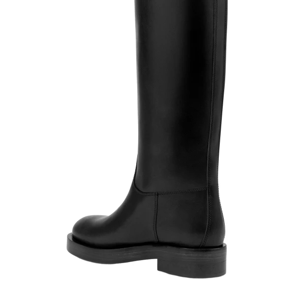 Napa 20 Boots in Black Leather - Image 5