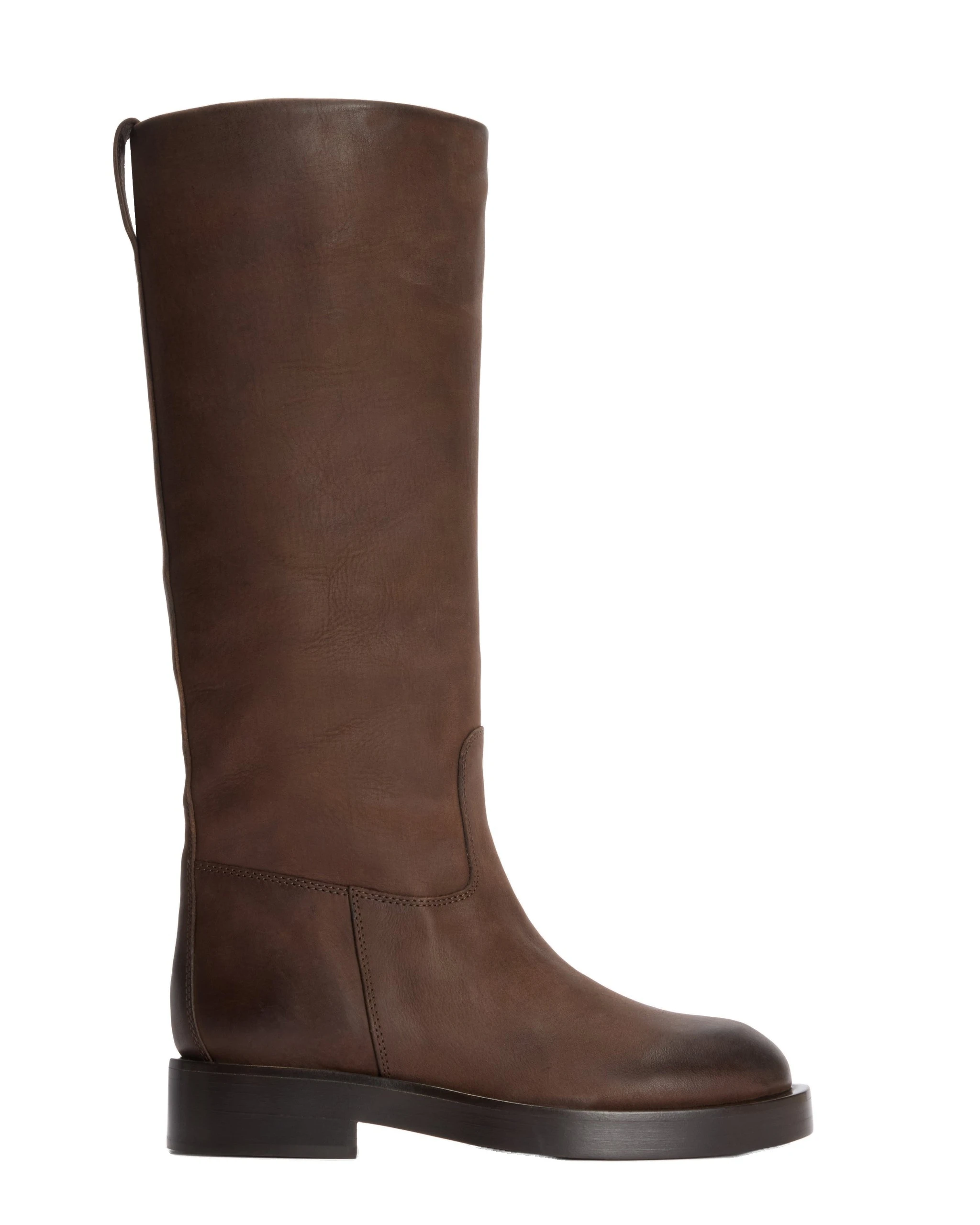 Paris Texas Napa 20 Boots in Ebano | Luxury Shoes Paris Texas Napa 20 Boots in Ebano Suede