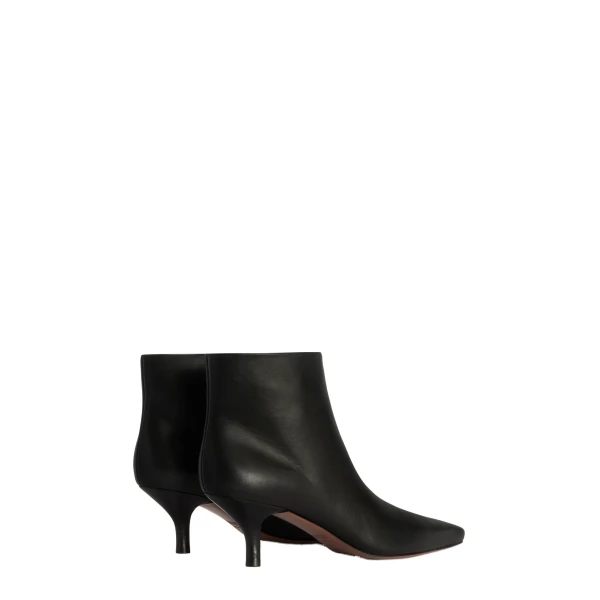 Rose 60 Ankle Boots in Black Leather - Image 3
