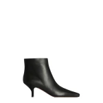 Paris Texas Rose 60 Ankle Boots in Black Leather