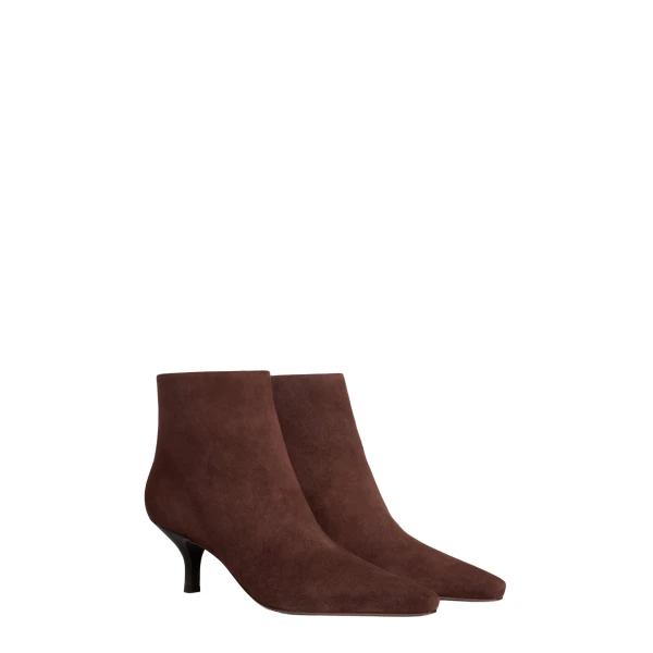 Rose 60 Ankle Boots in Borgogna Suede - Image 2