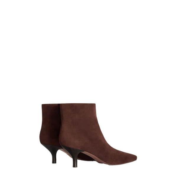 Rose 60 Ankle Boots in Borgogna Suede - Image 3
