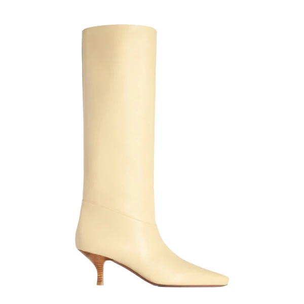 Paris Texas Rose 60 Boots in Butter Leather