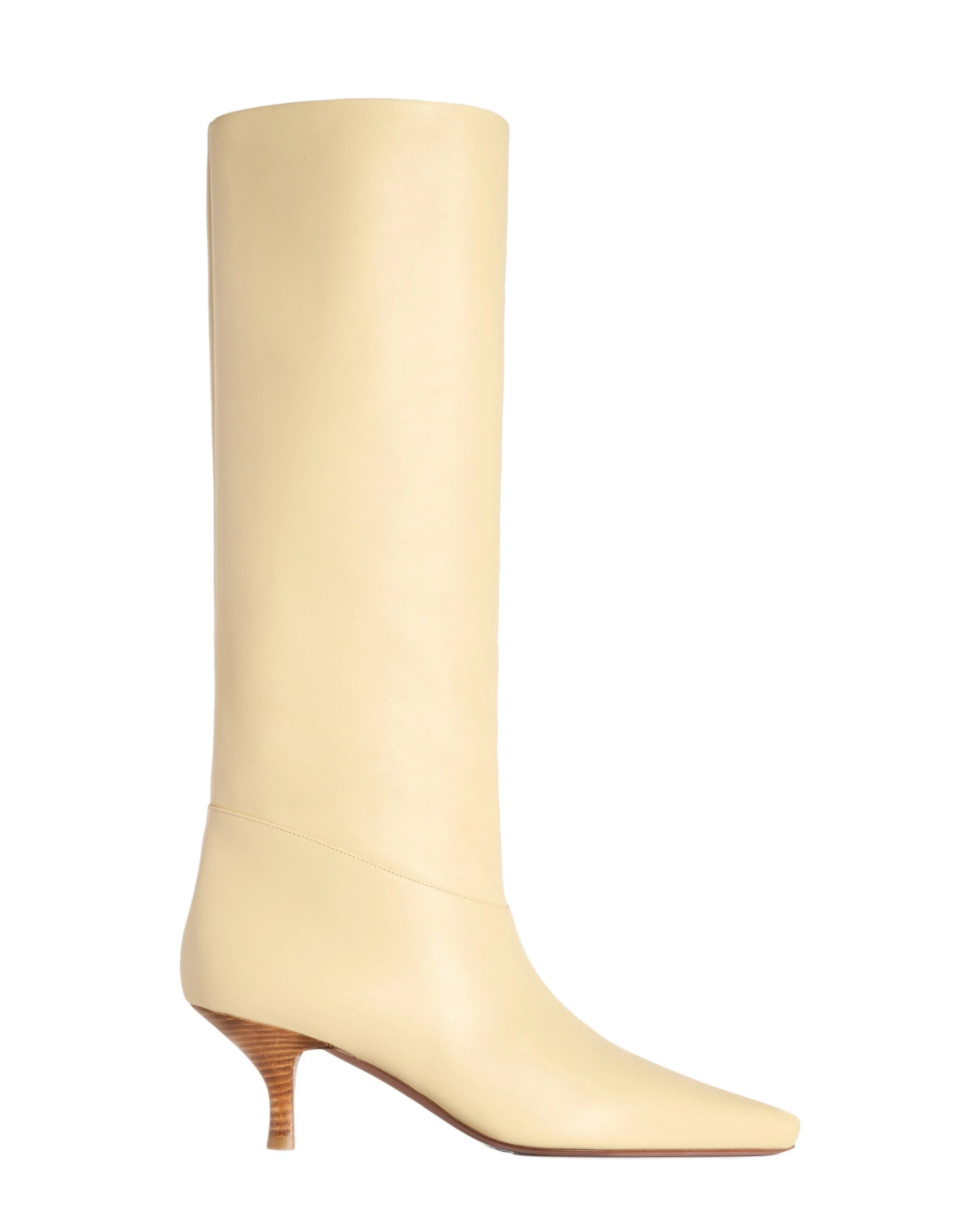 Paris Texas Rose 60 Boots in Butter | Luxury Shoes Paris Texas Rose 60 Boots in Butter Leather