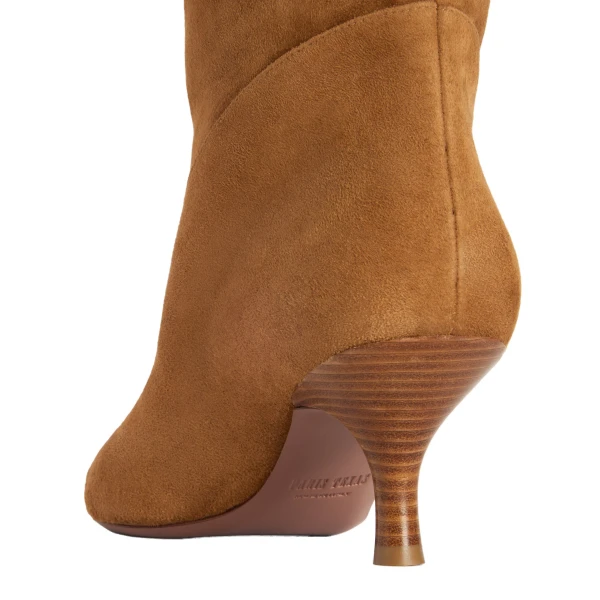 Rose 60 Boots in Cognac Suede - Image 4