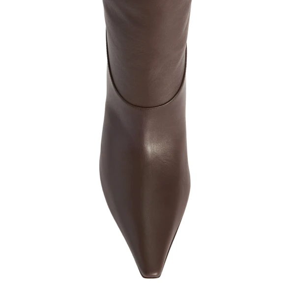 Rose 95 Boots in Ebano Leather - Image 5