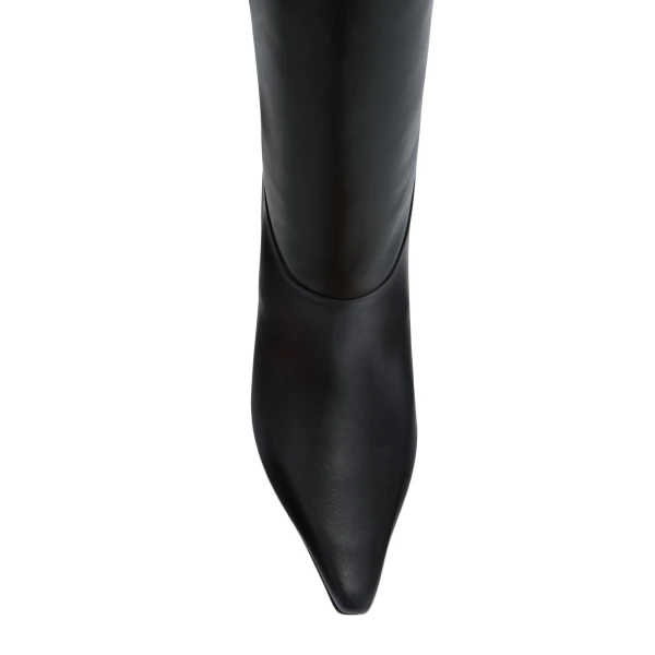 Rose 95 Over-the-Knee Boots in Black Leather - Image 5