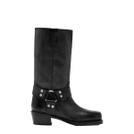 Paris Texas Roxy 45 Boots in Black Nappa Leather