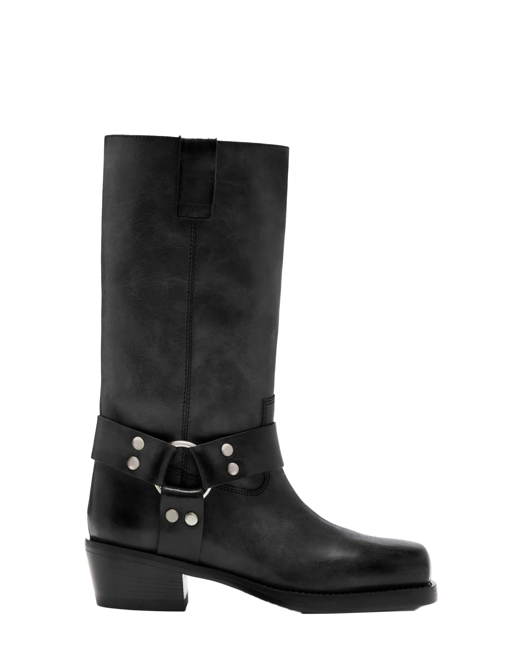 Paris Texas Roxy 45 Boots in Black PX662XLTH3 | Luxury Shoes Paris Texas Roxy 45 Boots in Black Nappa Leather