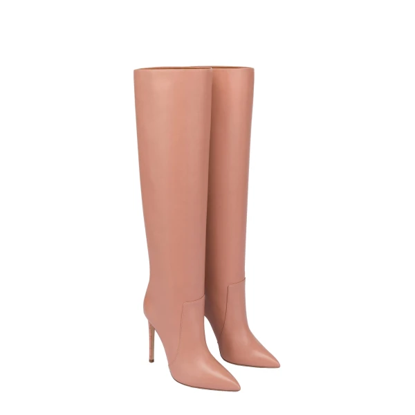 Stiletto 105 Boots in Texas Rose Leather - Image 2
