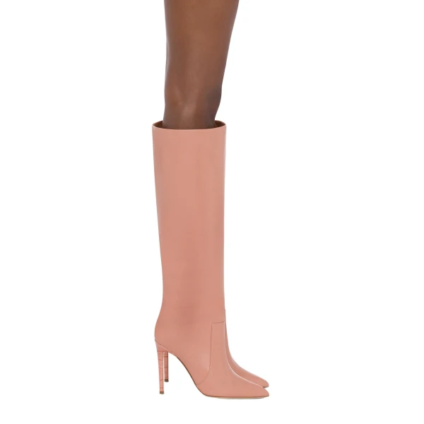 Stiletto 105 Boots in Texas Rose Leather - Image 6